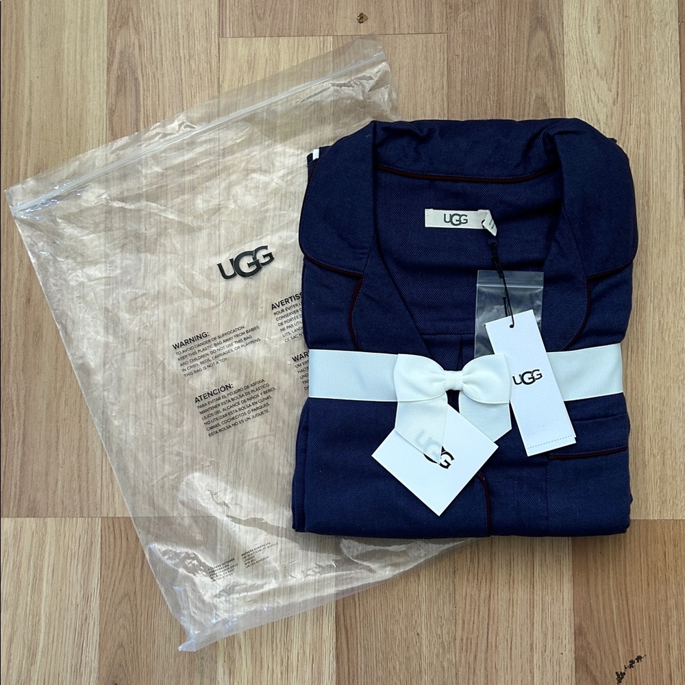 UGG Raven plaid flannel pajama 2 piece set